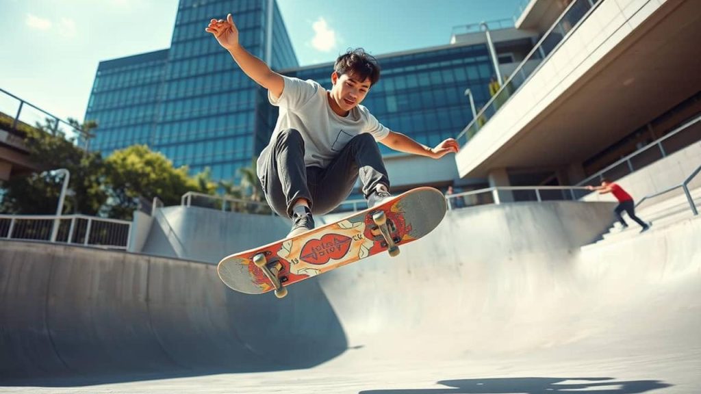 Skateboard: Melatih Kreativitas dan Keseimbangan